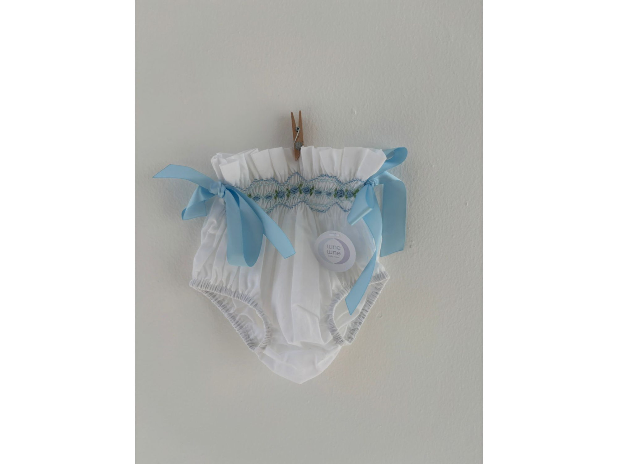 Cubrepañal Azul Claro