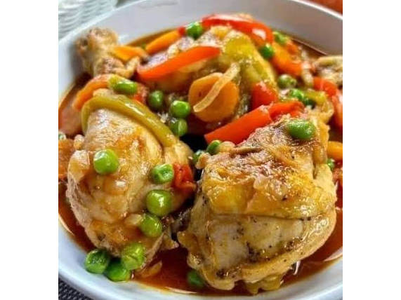 Pollo a la portuguesa