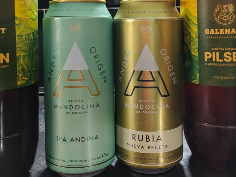 Cerveza LATA Andes RUBIA 473CC