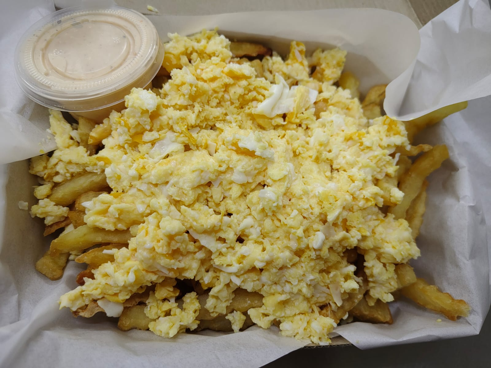 Papas con huevo CHICAS