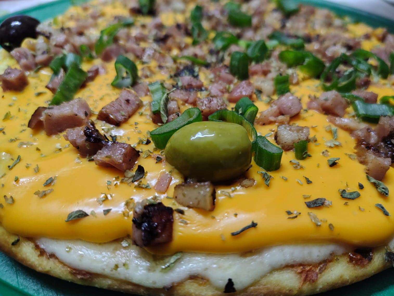 Cheddar y Panceta 4  porciones