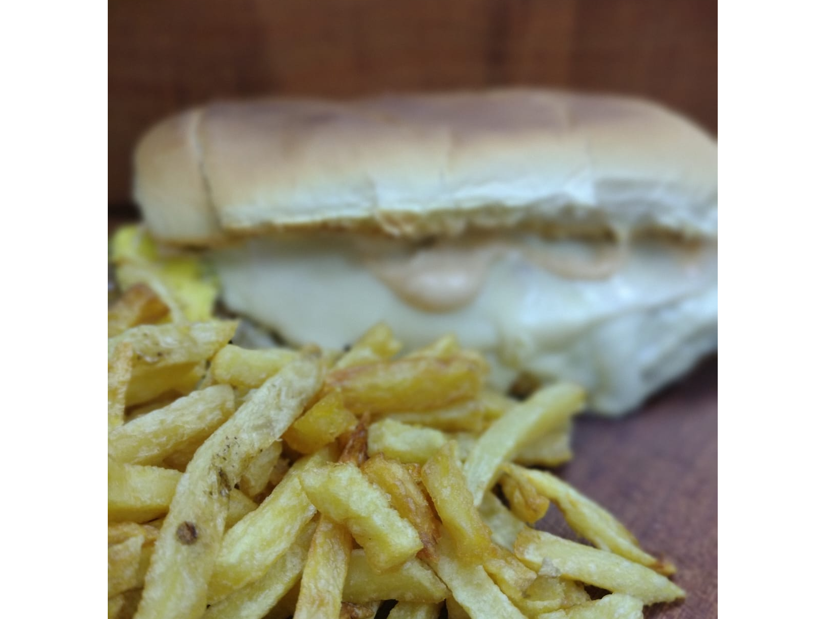 Promo ( 2 Hamburlomos con papas )