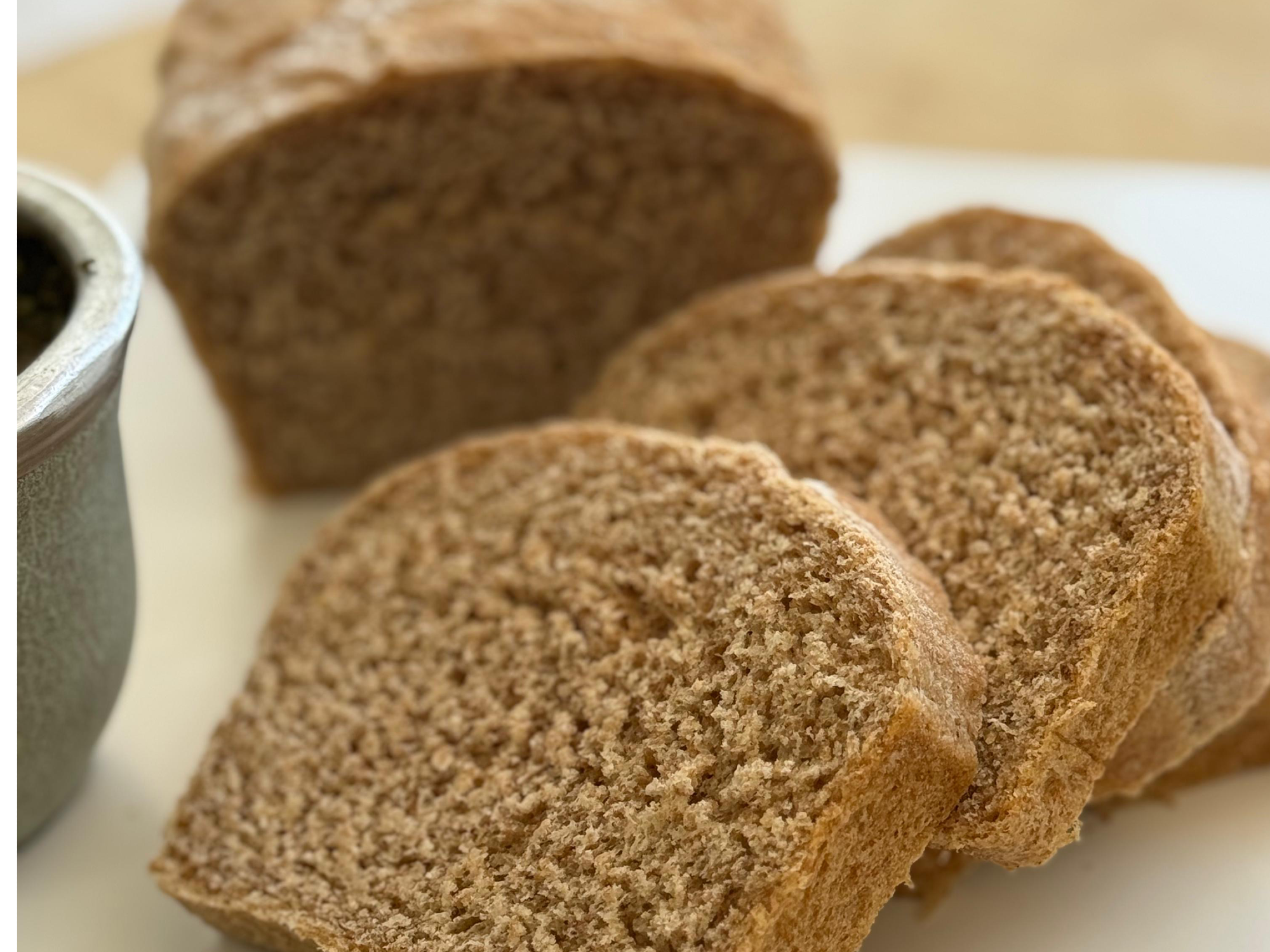 Pan lactal casero integral