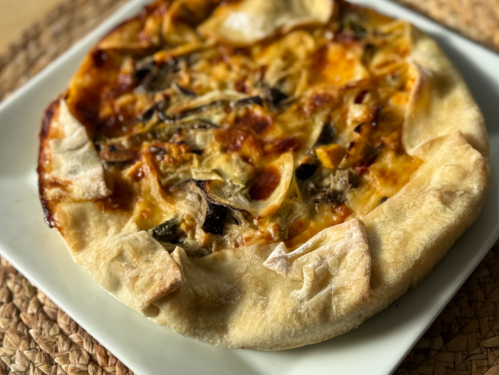 🥬 Tarta de Verduras Asadas y Queso