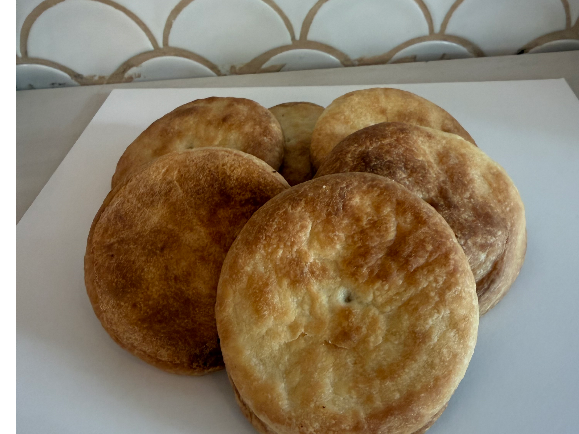 Tortitas raspadas