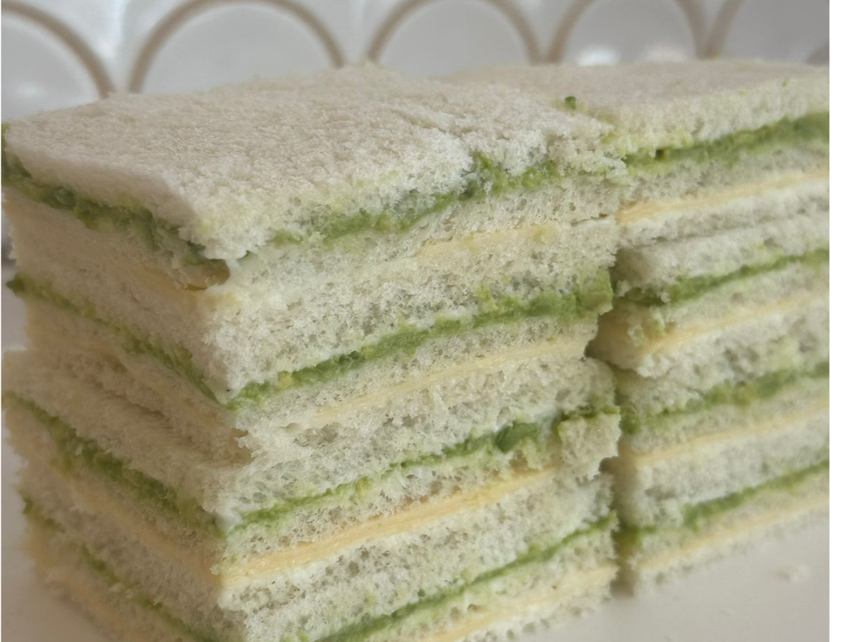 Sandwich de Miga de Palta y Queso