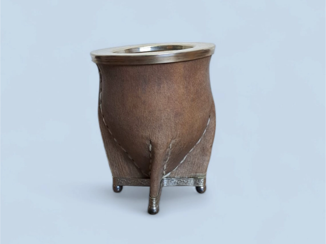 Camionero Cuero Crudo con Base y Bolita