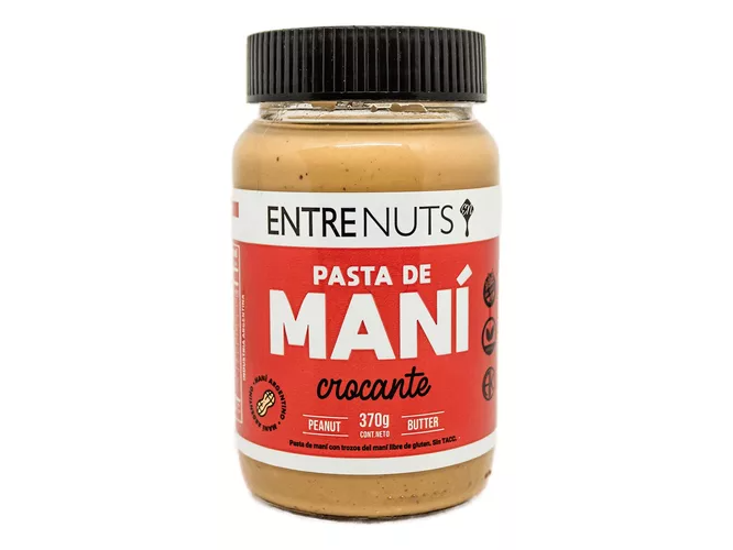 Pasta de maní CROCANTE- Sin tacc.