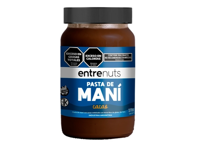 Pasta de maní CACAO- Sin tacc