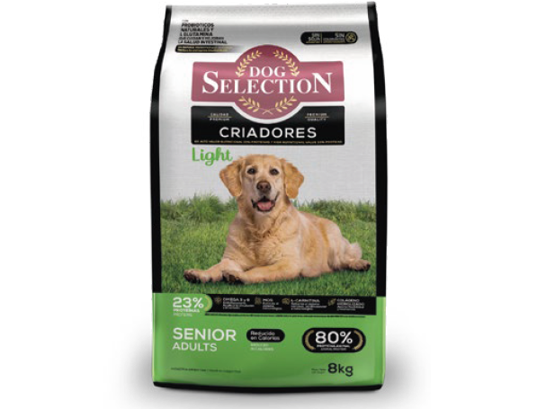 Dog selection criadores light (mayores de 7 años) x 15 KG