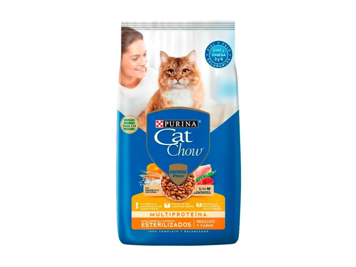 Cat chow esterilizado x 15 KG