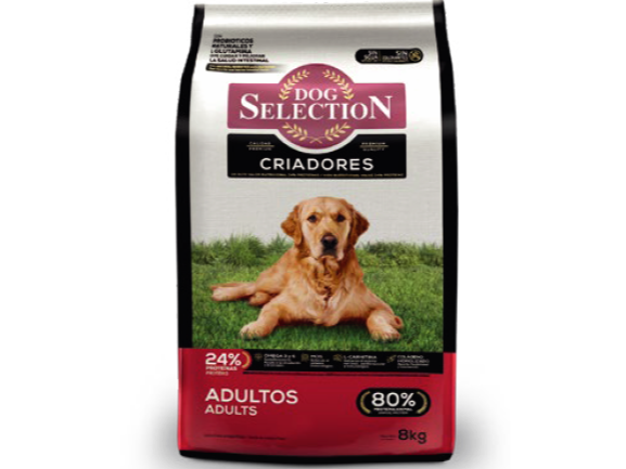 Dog selection criadores adulto carne y pollo x 21 KG