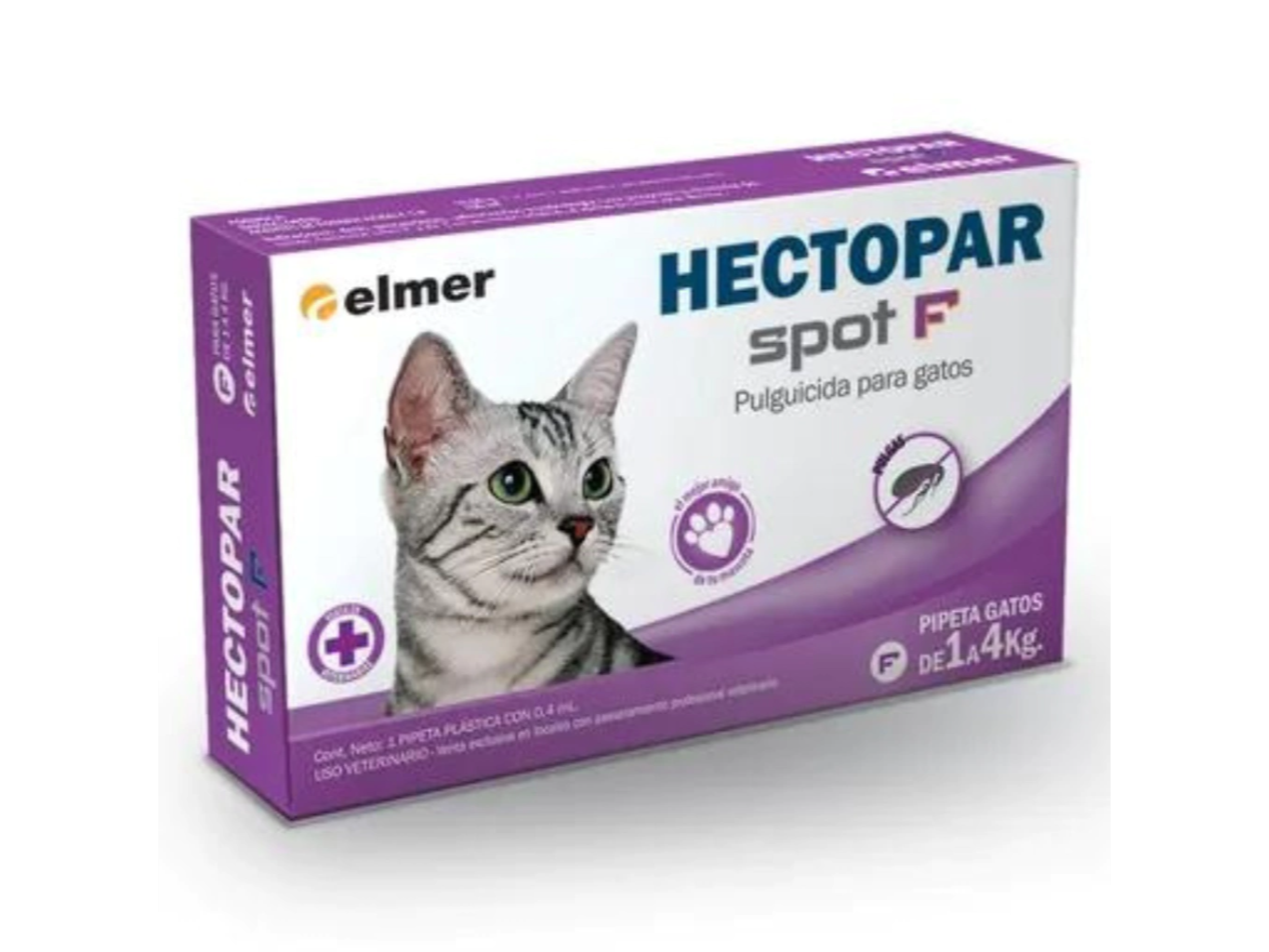 Pipetas Hectopar GATO (1 a 4 KG )