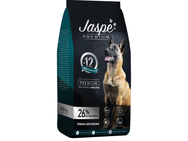 Jaspe premium adulto x 20 KG