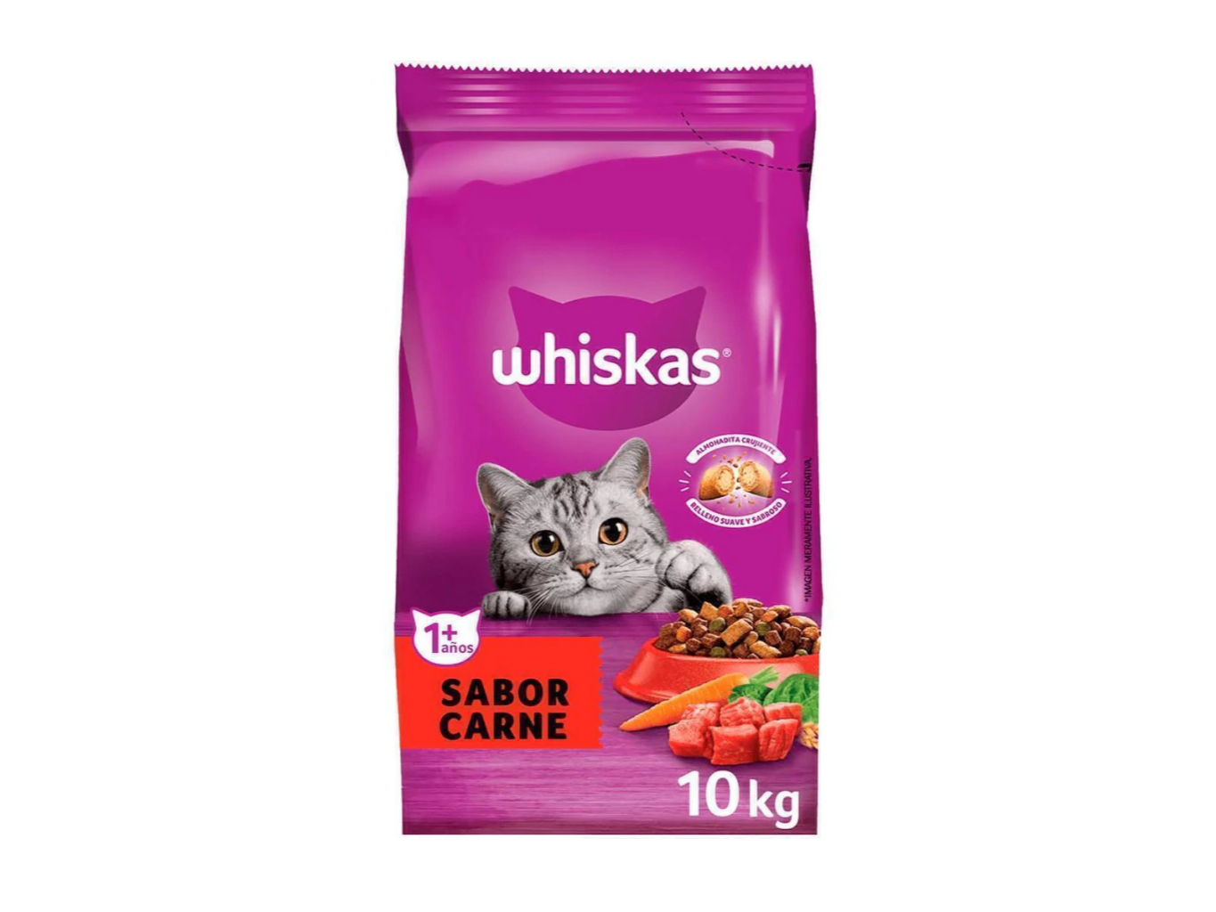 Wiskas carne x 10 KG