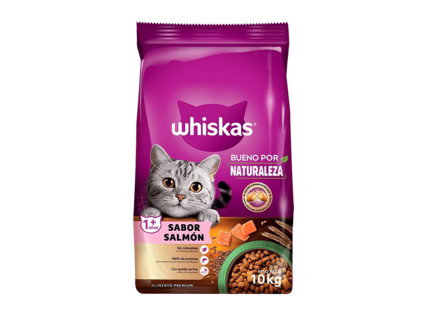 Wiskas salmon premium x 10 KG