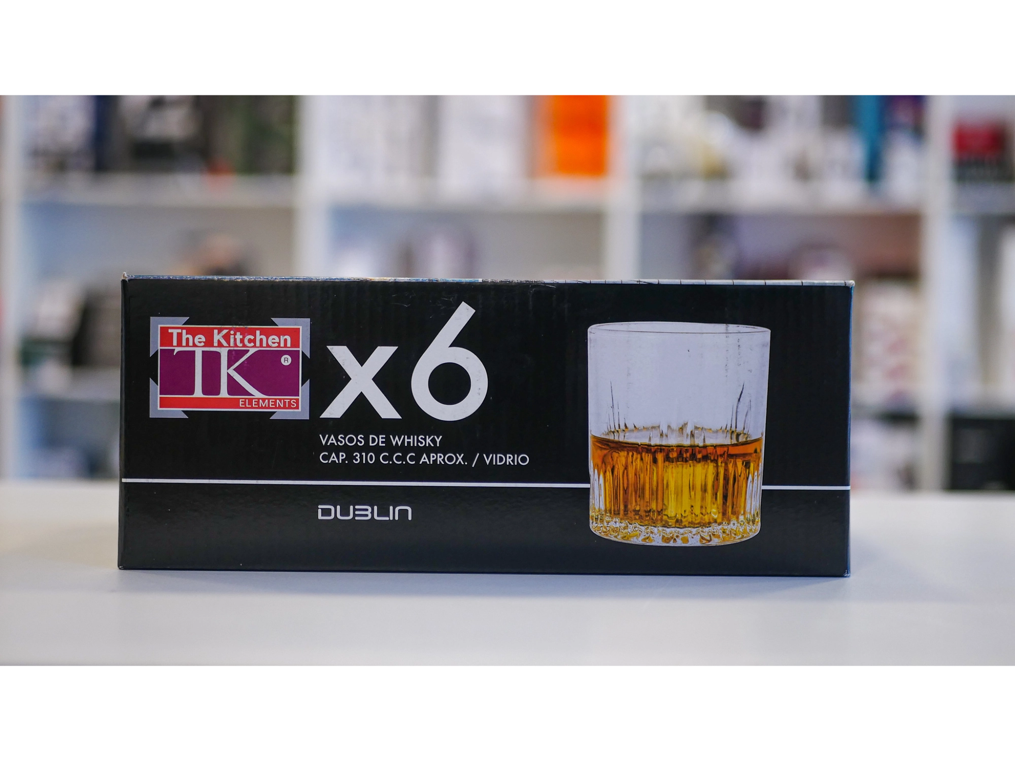 SET DE VASOS X6 DUBLIN