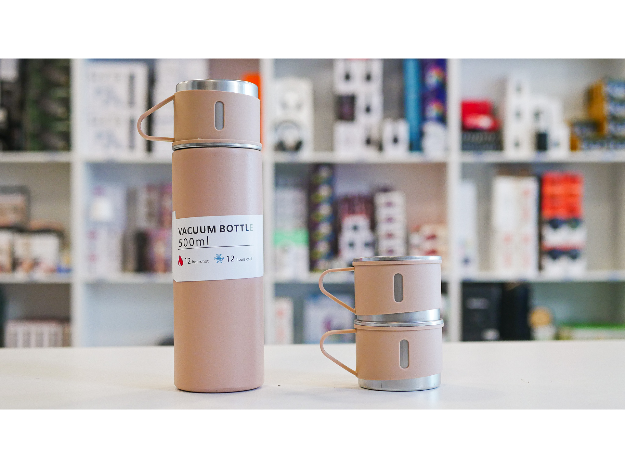 TERMO 500cc CON 3 TAZAS