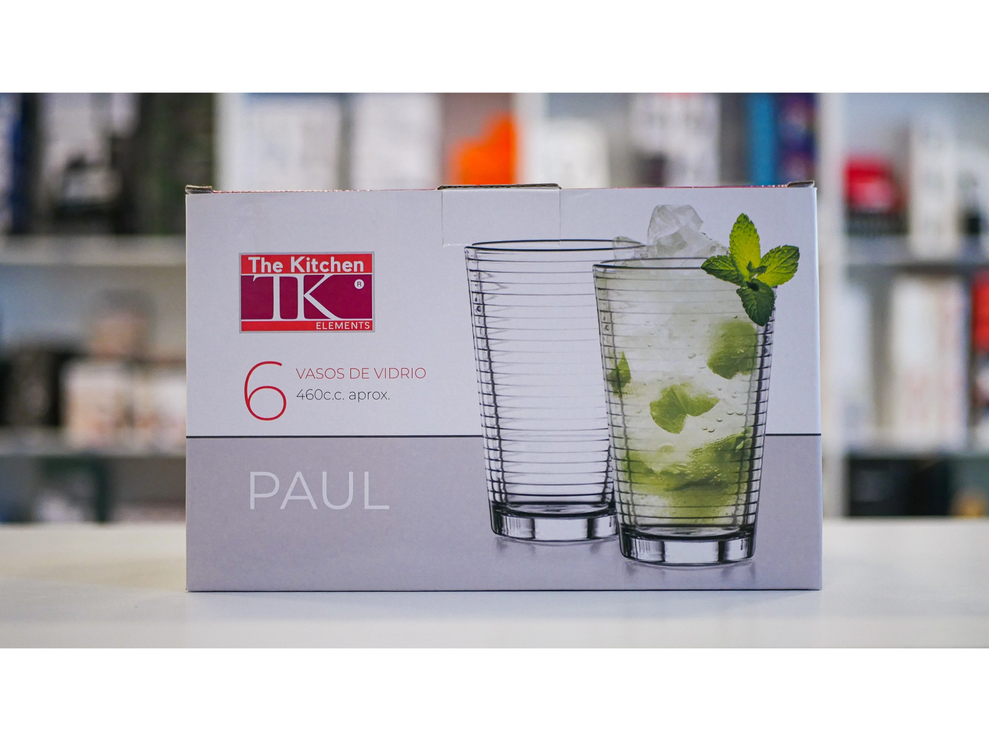 SET DE VASOS X6 PAUL