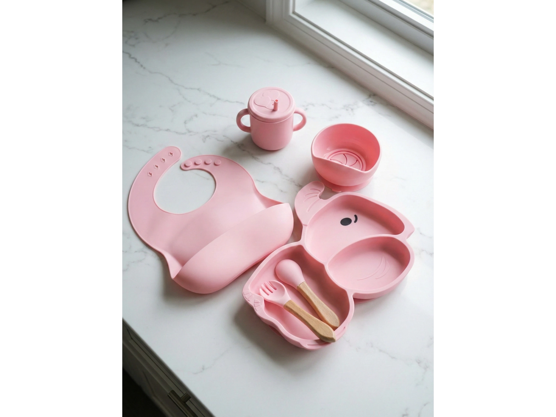 KIT X8 ALIMENTACION BABY SAFARI (ELEFANTE)