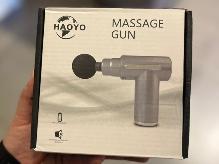 MASAJEADOR PORTATIL PISTOLA MASSAGE GUN