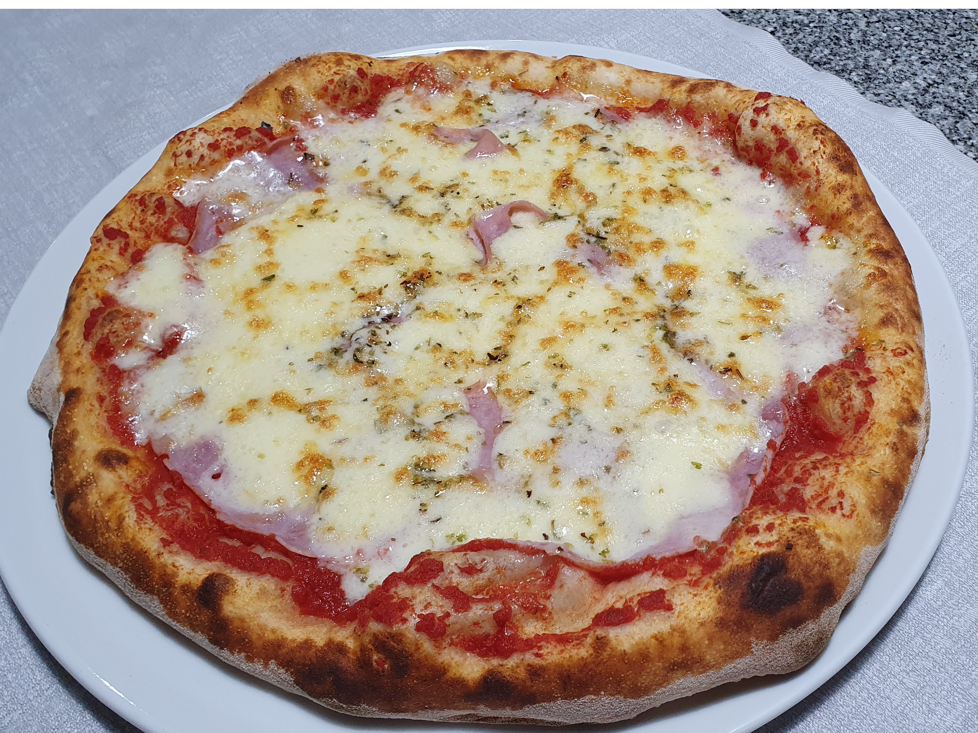 Pizza Jamón Cocido