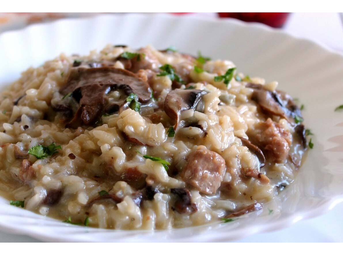 Risotto con Champignon