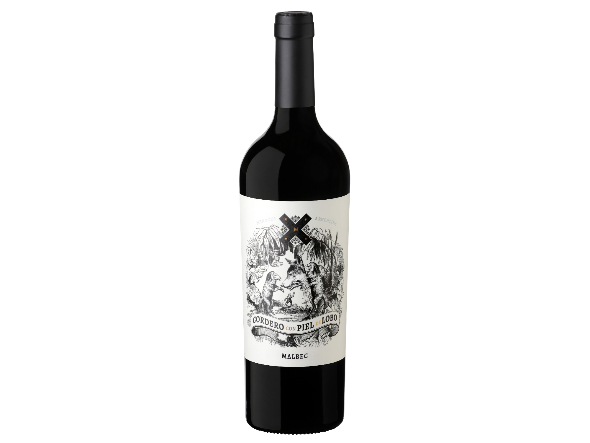 Cordero piel lobo Malbec