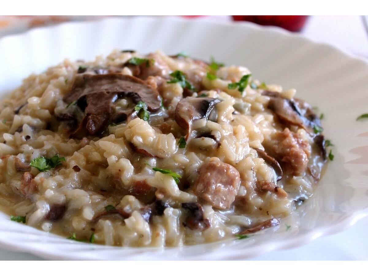 Rissotto con Champignon