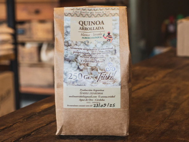 Quinoa arrollada