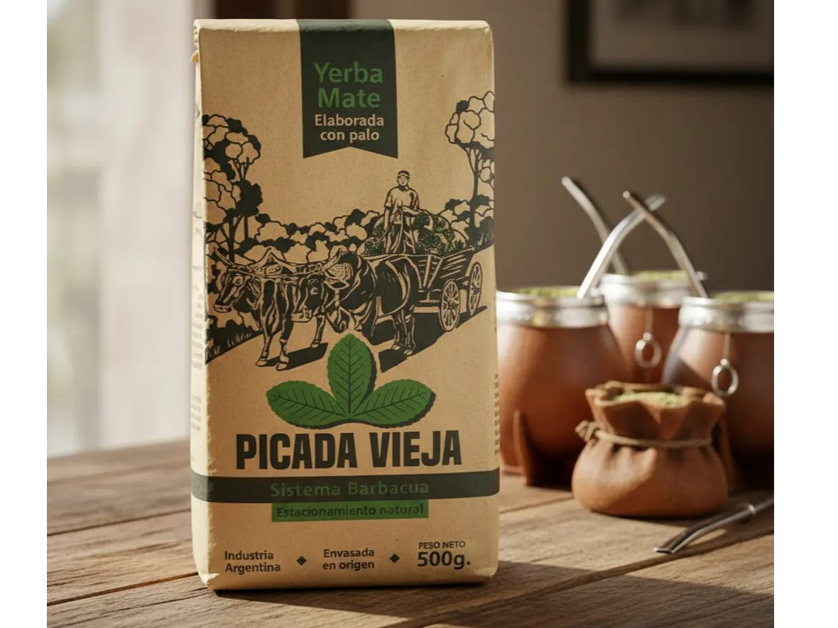 Yerba mate Picada Vieja (barbacua)