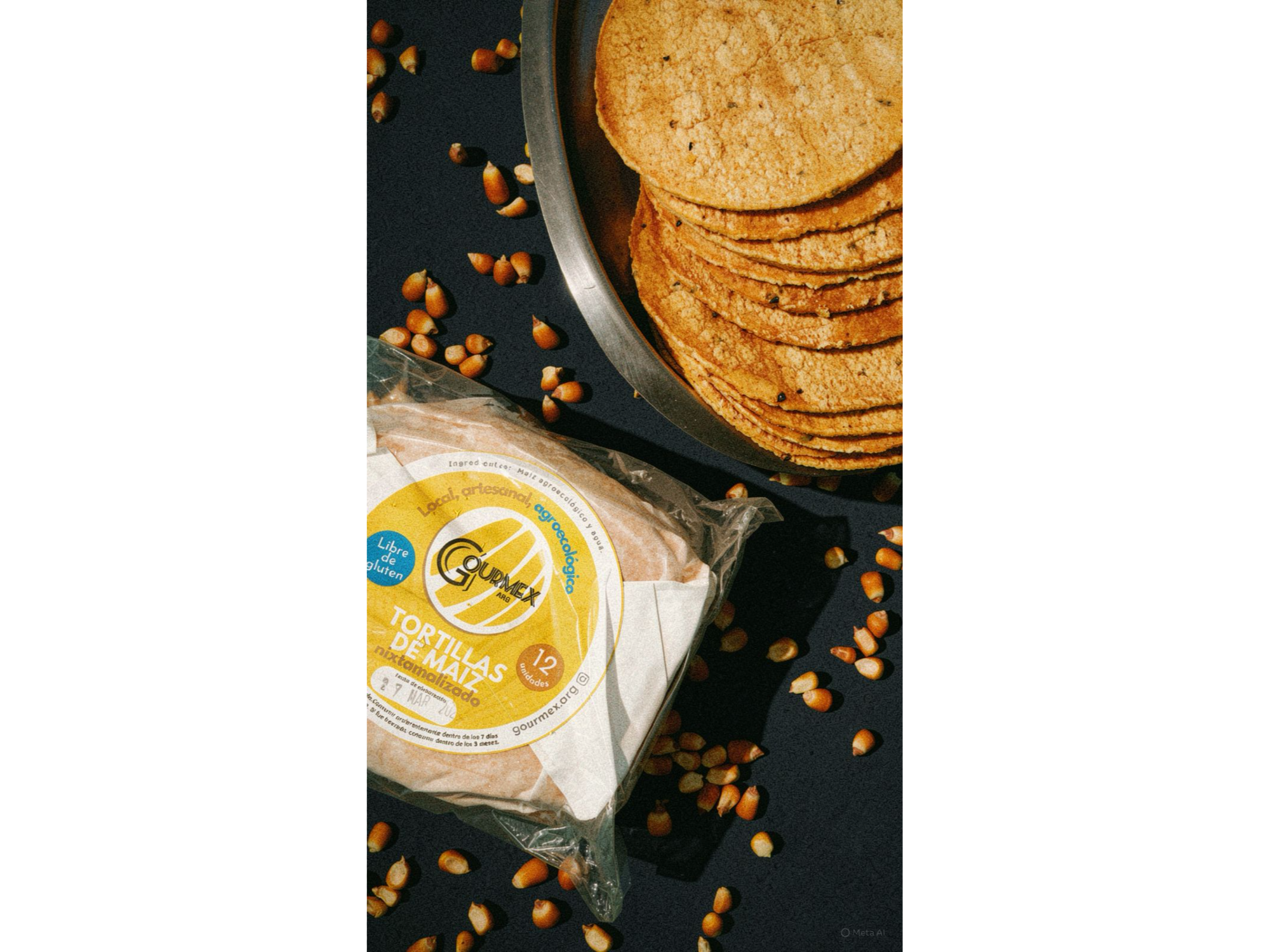 Tortilla de maíz (12u)
