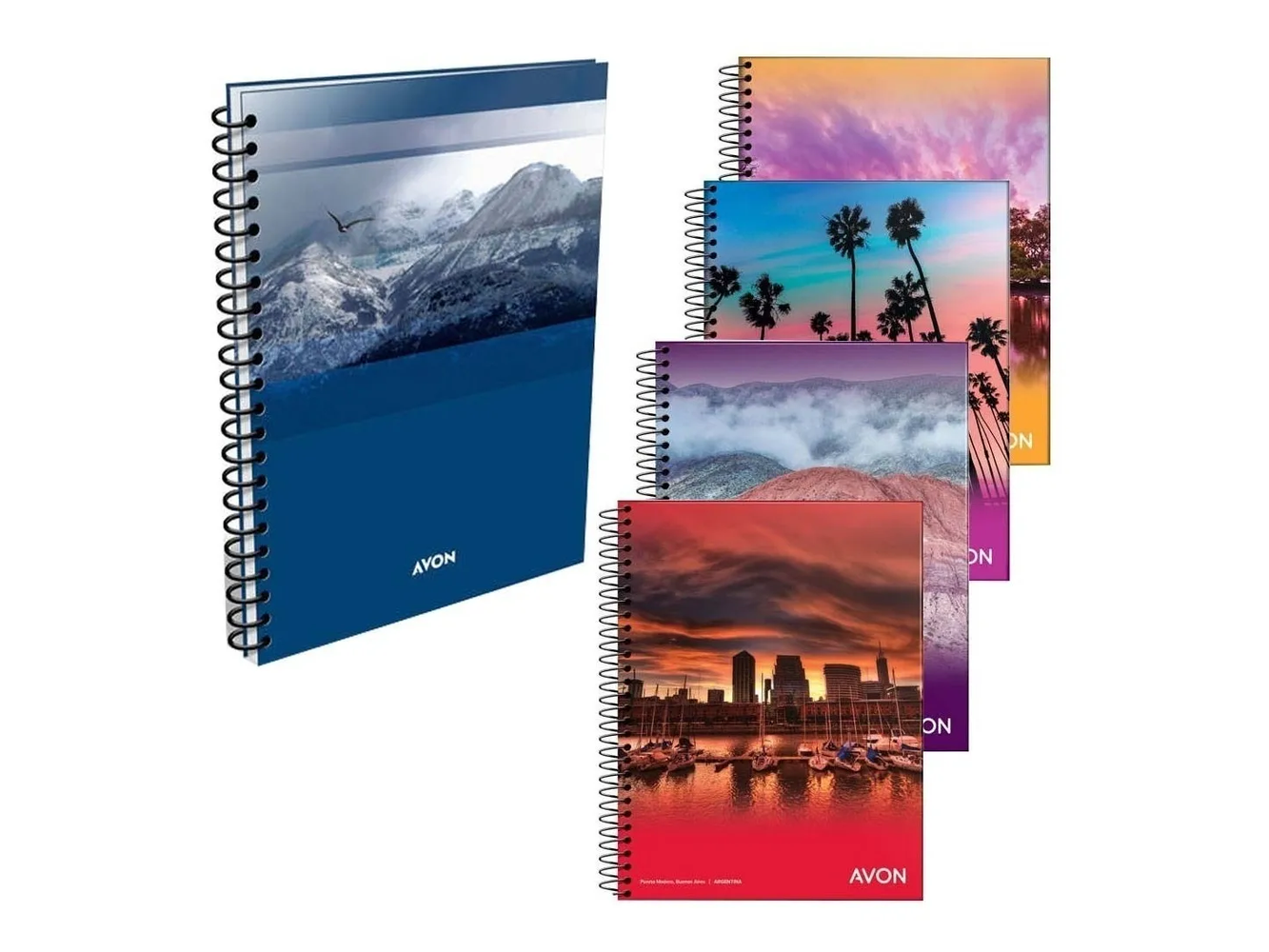 Cuaderno Avon T/Oficio x84 hjs