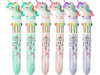 Boligrafo Unicornio multicolor (6 colores)