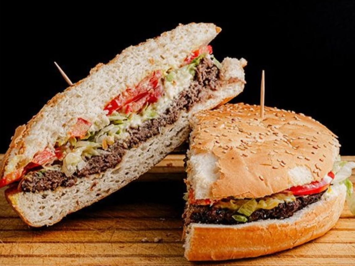 Hamburguesa Super  c/papas