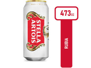 Cerveza lata Stella