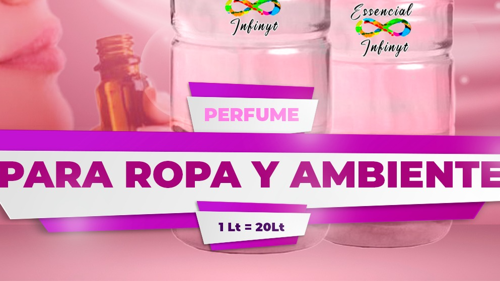 Perfumina ropas (Base agua y base alcohol)