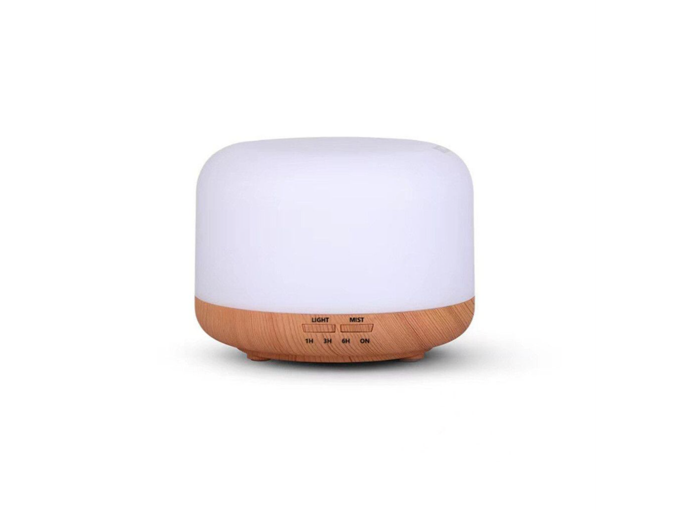 HUMIFICADOR RGB 500ML BASE MADERA