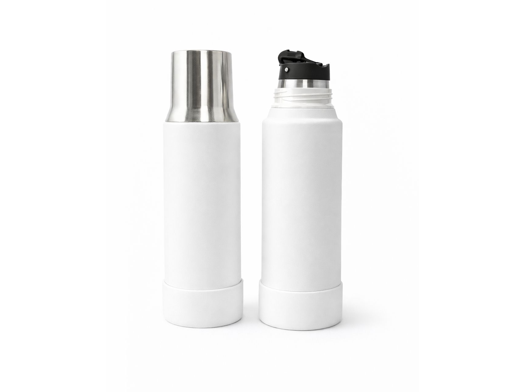 Termo Tapa Mate Blanco 1 Litro 12 unidades SYSTEM
