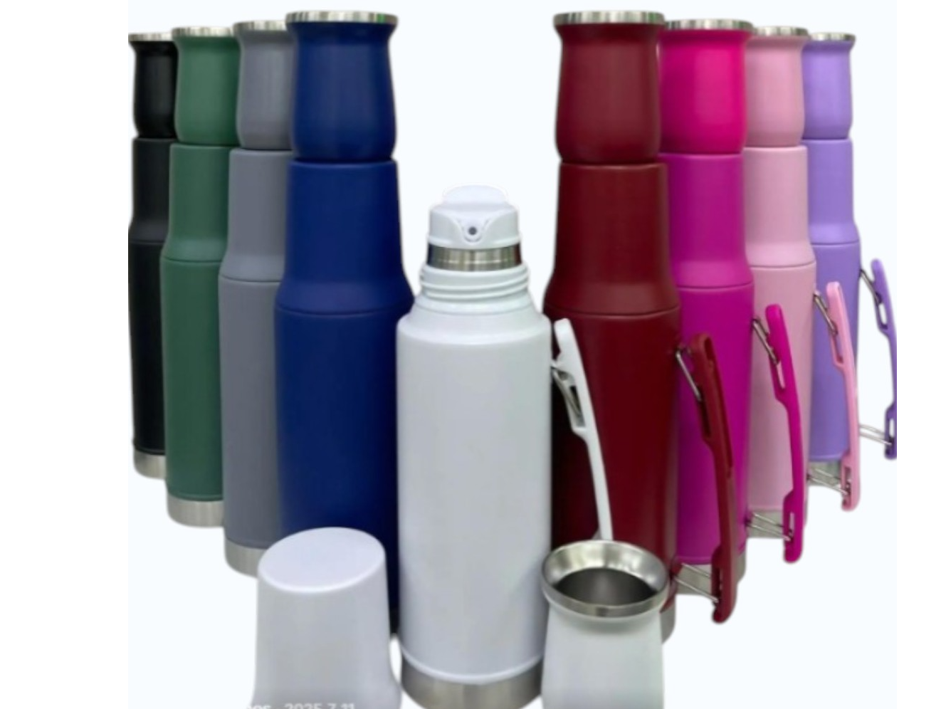 Termo  + Mate  + Bombilla 1.3 L 20 Unidades SYSTEM