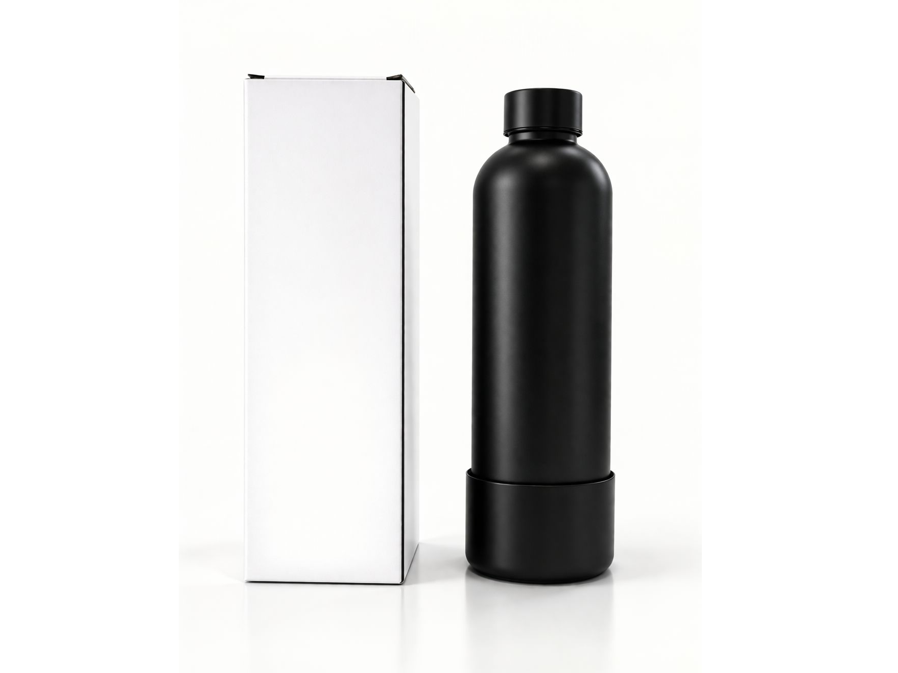 Botella Termica 500 ml x 30 unidades Negro