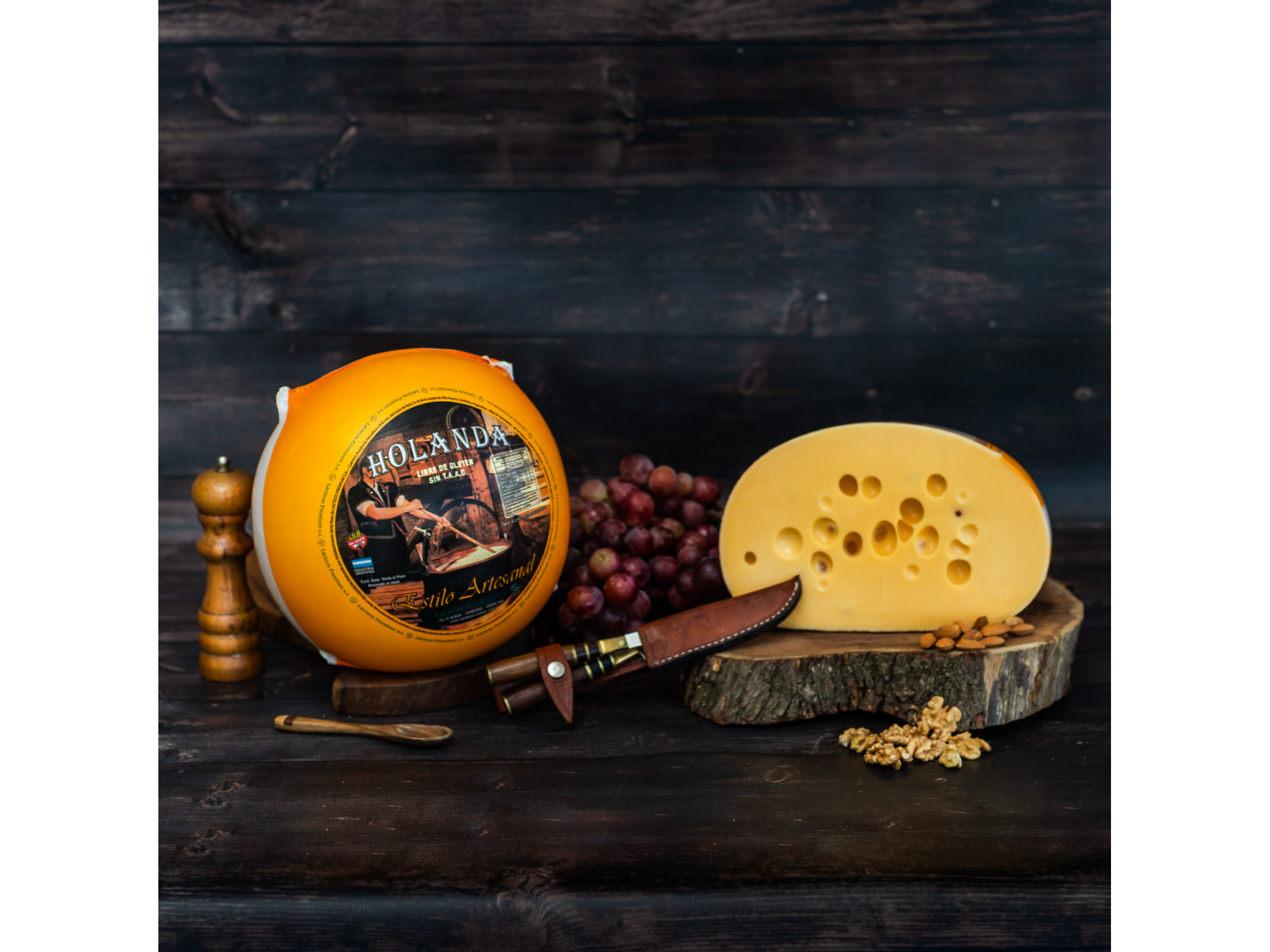 Queso Holanda - Estilo Artesanal de Estancia 1810