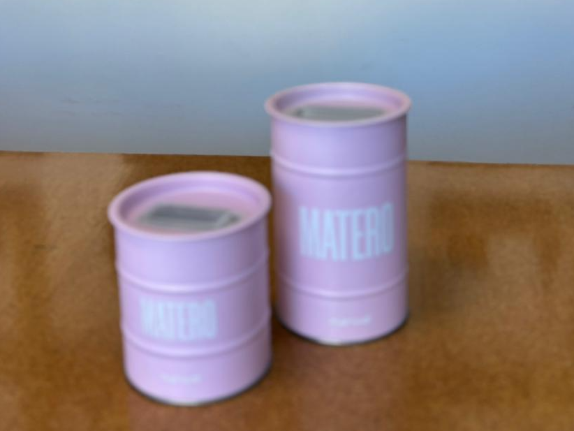 LATAS MATERO ROSA