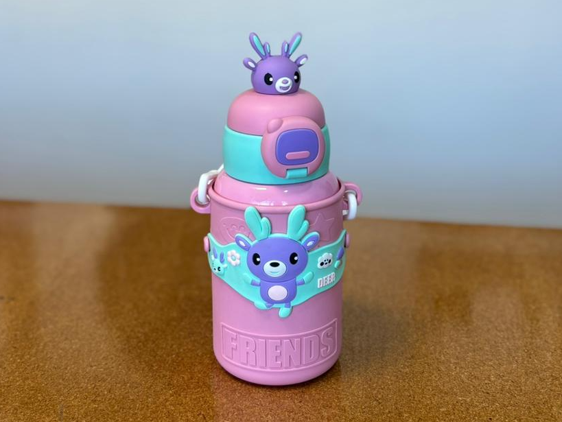 BOTELLA INFANTIL ROSA