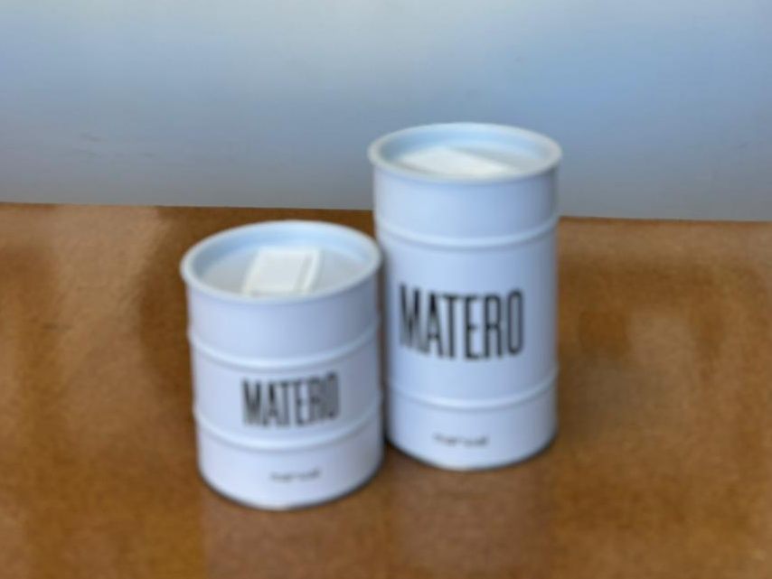 LATAS MATERO BLANCO