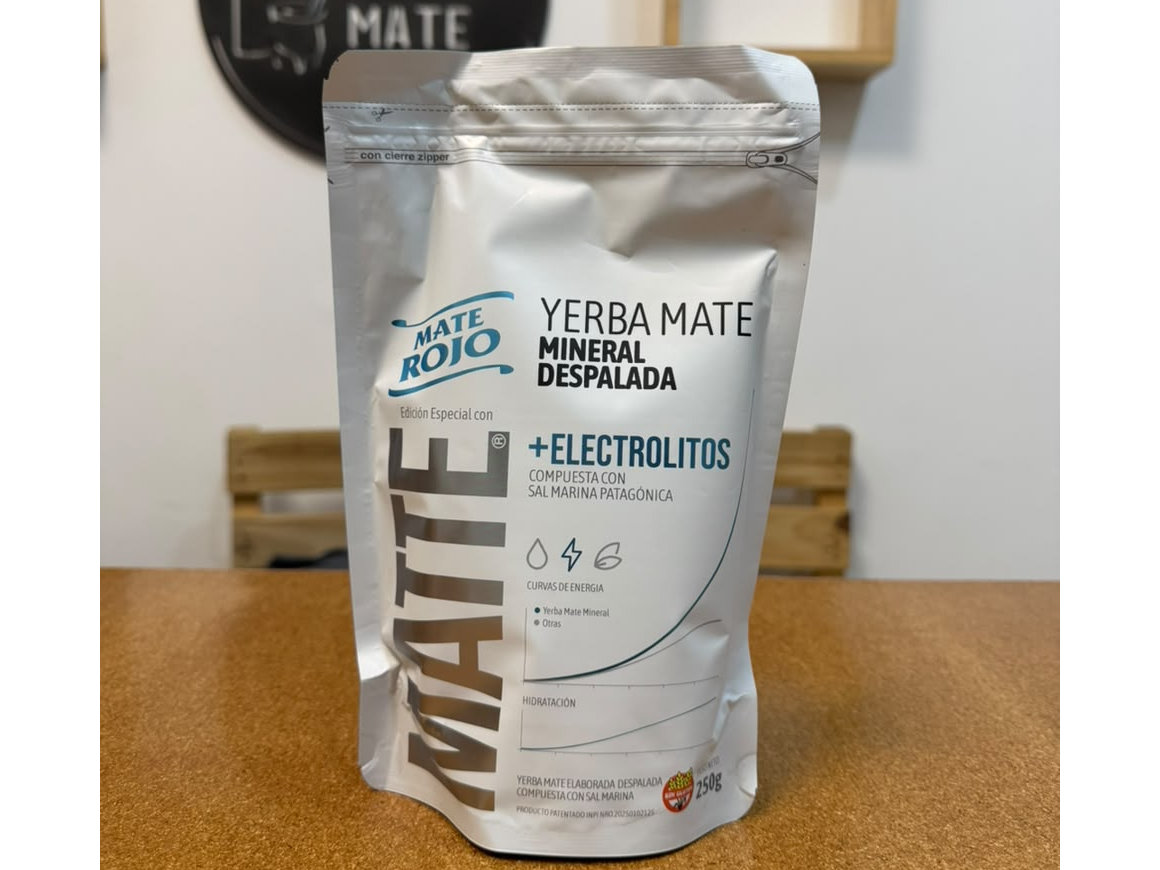 MATE ROJO MINERAL DESPALADA