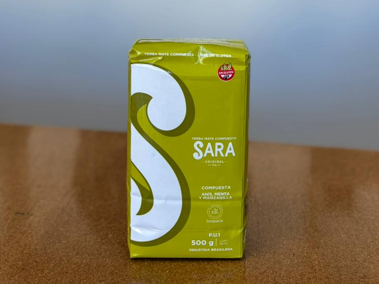 SARA DE ANIS MENTA Y MANZANILLA 500 gr