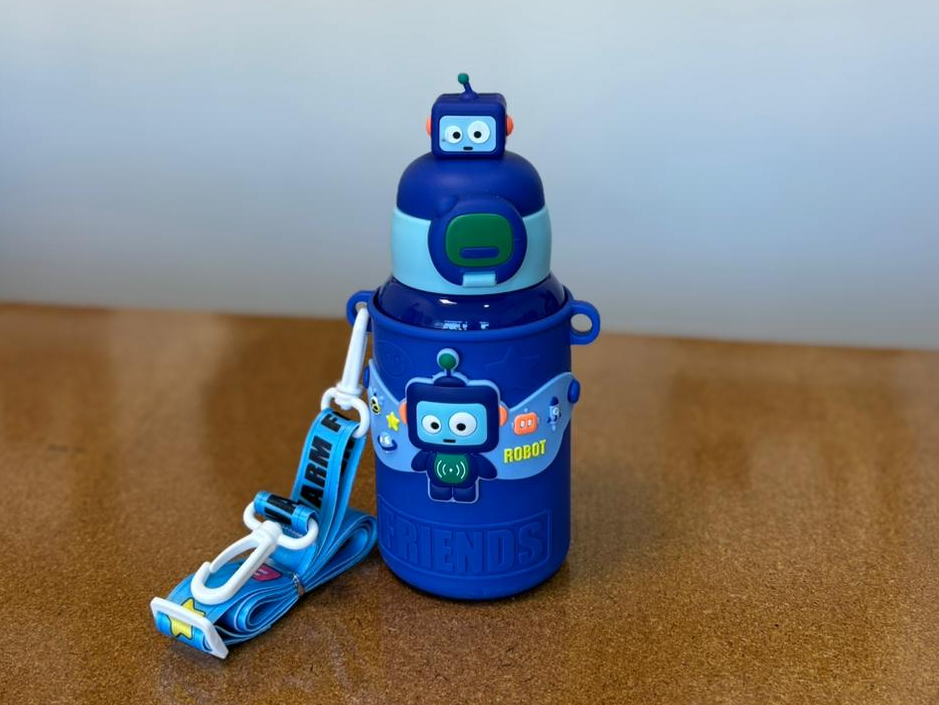 BOTELLA INFANTIL AZUL ELÉCTRICO