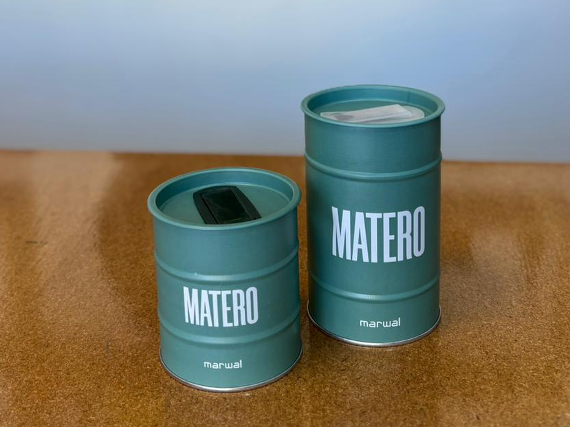 LATAS MATERO VERDE