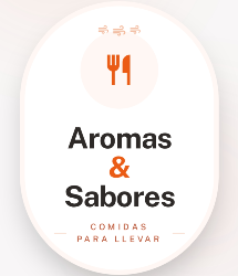 Logo Aromas y sabores